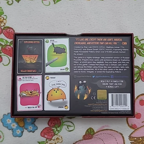 Exploding Kittens Card Game - Picture 2 of 3
